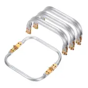 Metal Purse Frame 4Pcs, 5.9" Kiss Lock Clasp for DIY Purse Handle