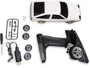 wheelfun 1/18 LDRC LD1801 RC Drift Car Rwd Racing Vehicles Flip Light Gyroscope Motor Servo ESC Light System