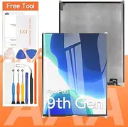 Screen Replacement For iPad 9 (9th Gen) A2603 A2604 LCD Display Repair Parts Kit,with Screen Protector and Tools(Only LCD,Not Include Touch Digitizer)
