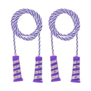 2x Wham-O 2.13m Spiral Handles Hula Hoop Jump/Skipping Rope Kids Toy 5y+ Assort