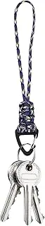 Paracord Lanyard - Paracord Rope Key Chain,Quick Release Triangle Buckle Lock Clip, Hook Strap Clasp For Outdoor Camping Hiking Travel Mountaineering