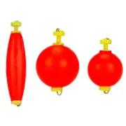 10 Pcs EVA Foam Spring Fishing Float Bobbers Tackle Accessories for Freshwater