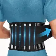 Glofit Back Brace Lower Back Pain Relief Lifting Back Support Belt MEDIUM NEW