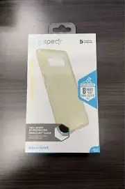 Speck Presidio Glitter Galaxy Note 8 Gold Glitter