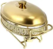 Ciieeo 1pc Food Warmer Mat Chafing Dish Buffet Stove for Soup Restaurant Food Holder Buffet Furnace