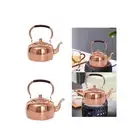 Tea Kettle Induction Cooker Kung Fu Teapot Anti Scalding Handle Copper Kettle