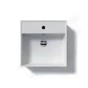 WS Bath Collections LVQ 803 Ceramica 18-3/10" Ceramic Vessel or - White