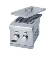 Broilmaster 12-inch Slide-in Double Side Burner Stainless Steel BBQ Grill