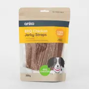 Pet Treat Jerky Straps BBQ Chicken