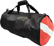 Palantic Collapsible Mesh Duffle Bag for Dive Equipment W/Shoulder Strap