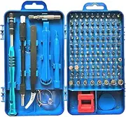 Screwdriver Set,110 in 1 Precision Screwdriver Repair Tool Kit,Fomatrade Magnetic Driver Kit Professional Repair Tool Kit for iPhone X, 8,7 Cellphone Computer Tablet PC Electronics Devices (Blue)