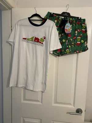 Peter Alexander Ladies Pyjama Set Grinch Medium