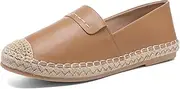 [Altxic] Women's Cap-Toe Classic Comfortable Slip on Lightweight Casual Espadrilles Loafer Flat