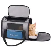 Cat Carrier for Large Cats 20 lbs,Medium Pet Under 25 lbs,2 Puppy and Small D...