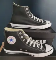 NEW CONVERSE CHUCK TAYLOR ALL STAR HI TOP "BLACK" MEN'S US 8.5