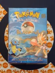Pokemon Blackout New Factory Sealed Trading Cards Theme Deck 1999 Base Set