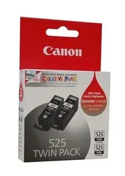 Canon PGI-525BK Black Ink Tank - Twin Pack