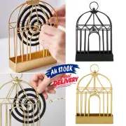 Mosquito Coil Holder Birdcage Decor Burner Repellant Garden Outdoor Home Mozzie