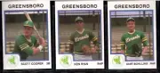 1987 Pro Cards Greensboro Hornets 26-card Minor League Team Set Curt Schilling