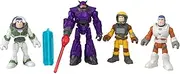 Fisher-Price Disney Pixar Lightyear Toys, Imaginext Buzz Lightyear Mission Multipack Figure Set for Preschool Pretend Play Ages 3-8 Years