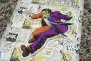 Two Face Character Car Decal DC Comics Domed Finish Sticker Emblem