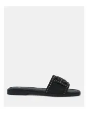 [Novo Shoes] Scandie Slides in Black
