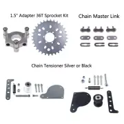 415 Chain Tensioner Link Sprocket 1.5 Adapter Kit Fit 66/80cc Motorized Bicycle