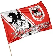 St George Dragons NRL Game Day Flag