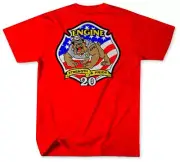 Unofficial Charlotte Fire Department Station 20 Shirt