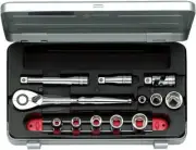 TB308 KTC 9.5mm (3/8 inch) Socket Wrench set of 12pcs for AUTOMOBILE NEW
