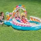 Inflatable Pool Play Center, Intex Candy Zone 116" X 75" X 51", Ages 2+ Blue