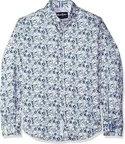 [Robert Graham] Men's Asher Long Sleeve Slim Fit Shirt