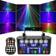 27-eye Laser Projector Stage Light LED RGB DMX Strobe DJ Disco Dance Party Light