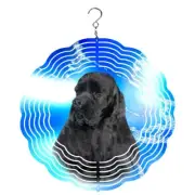 Cocker Spaniel Dog Breed Wind Spinner, yard decoration, dog wind spinner
