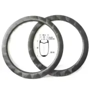 2 Pc Superlight 700C Road Bike Carbon Fiber Rims Tubular Tubeless Bicycle Wheels
