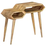 Console Table Solid Wood Mango 90x35x76 cm vidaXL