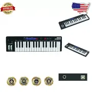 Lightweight 32-Key MIDI Controller with Chord and Scale Modes - Travel Friendly