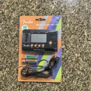 Fender 3 In 1 Chromatic Tuner Metronome Metro-Tuner MT-30 For Guitar Tunning