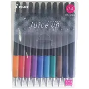 Pilot Juice Up Retractable Gel Pens 0.4mm Assorted 10 Pack