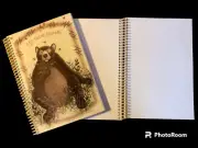 Black bear Spiral Bound Journal Notebook