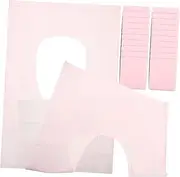 GANAZONO 50Pcs Disposable Toilet Seat Covers Pink Pads for Home Public Toilets Convenient Hygienic Protection from Contamination