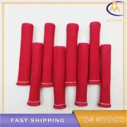 For SBC BBC 1200° Red 8Pcs Spark Plug Wire Boots Heat Shield Protector Sleeve