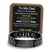 Fathers Day Gifts for Dad Daddy New Dad Husband, Stainless To My Dad from Son
