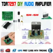 TDA7297 Amplifier Board DIY 15W+15W DC 12V Dual-Channel Audio Stereo Module