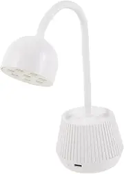LALADEFIEE Led Desk Lamp Uv Nail Lamp Nail Table Light for Gel Nails Safe Eye-Care