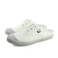 在飛比找樂天市場購物網優惠-Hello Kitty 凱蒂貓 帆布鞋 懶人鞋 童鞋 白色 