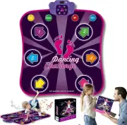 Electronic Dance Mat Toy Bluethooth Interactive Rhythm Step Mat for Toddlers