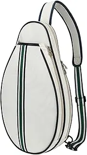 QSTDGVPW Tennis Bag Tennis Storage Bag Tennis Tote Bag Equipment Women Men Shoulder Bag Carrying Bag Tennis Racket Bag Badminton Bag