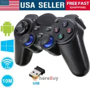 USB 2.4G Wireless Game Controller for PC/Laptop Computer (Windows XP/7/8/10) NEW
