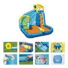 Inflatable H2OGO Bestway Giant BouncyCastle Water Slide Kids Pool Park Water Gun